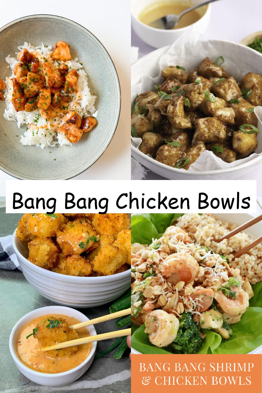 Bang Bang Chicken Bowls