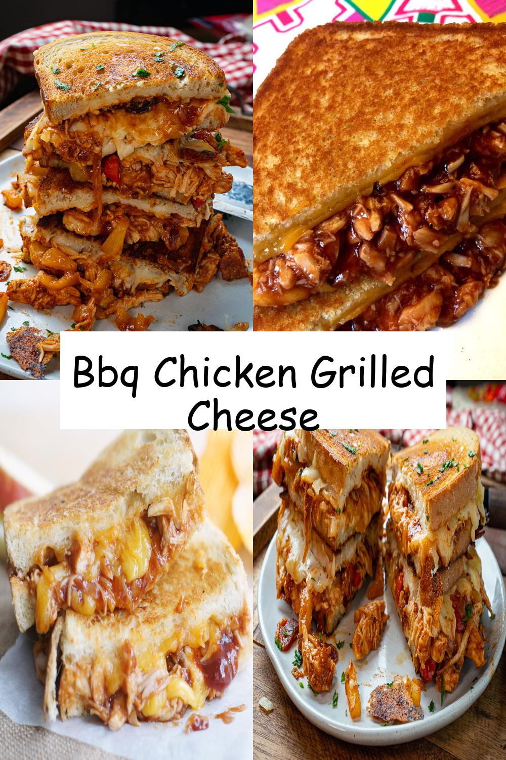 Bbq Chicken Grilled Cheese