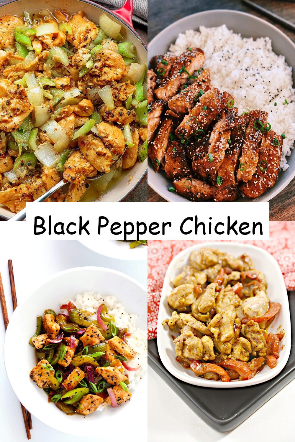 Black Pepper Chicken