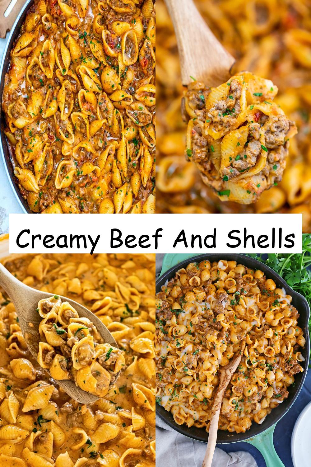 Creamy Beef And Shells