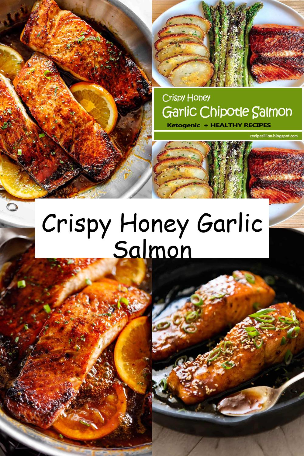 Crispy Honey Garlic Salmon