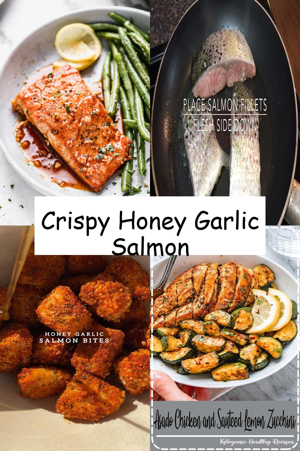 Crispy Honey Garlic Salmon