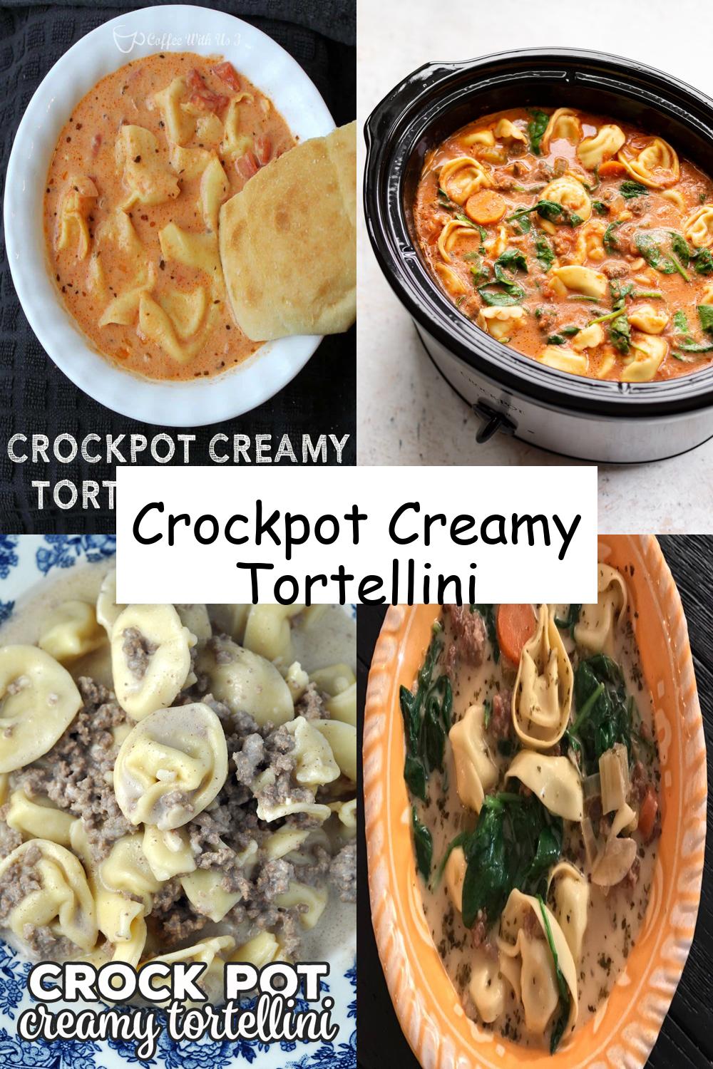 Crockpot Creamy Tortellini