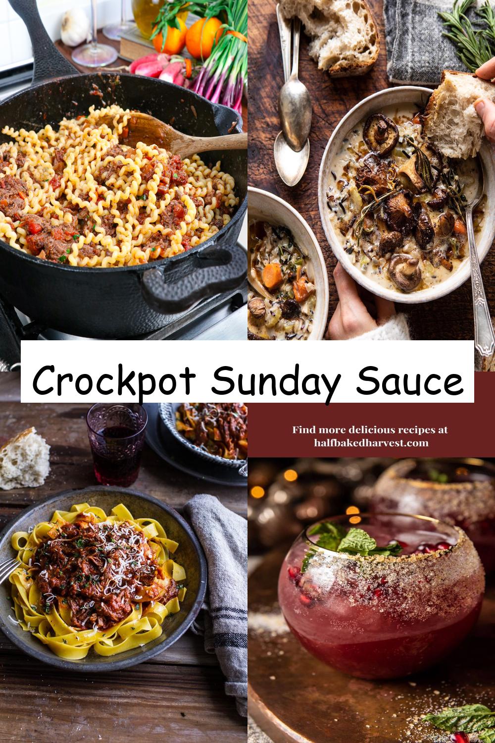 Crockpot Sunday Sauce