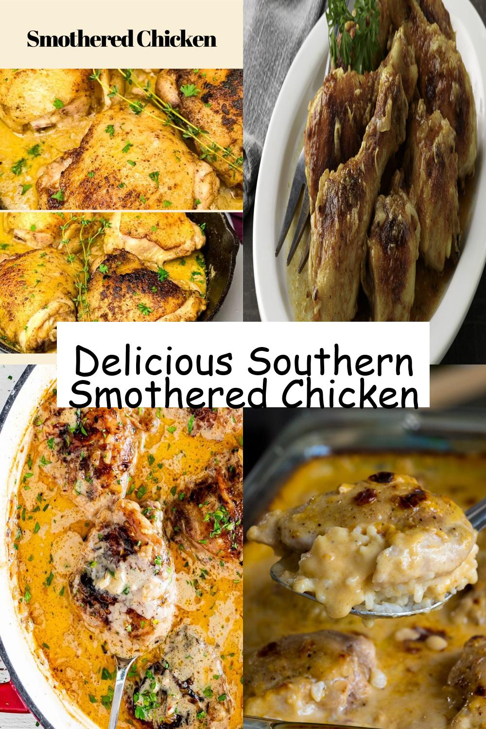 Delicious Southern Smothered Chicken