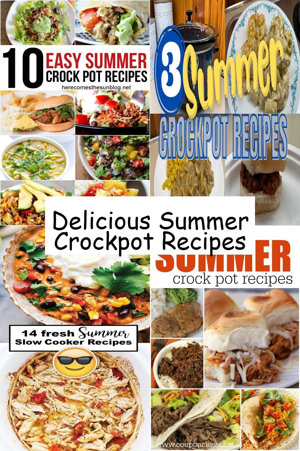 Delicious Summer Crockpot Recipes