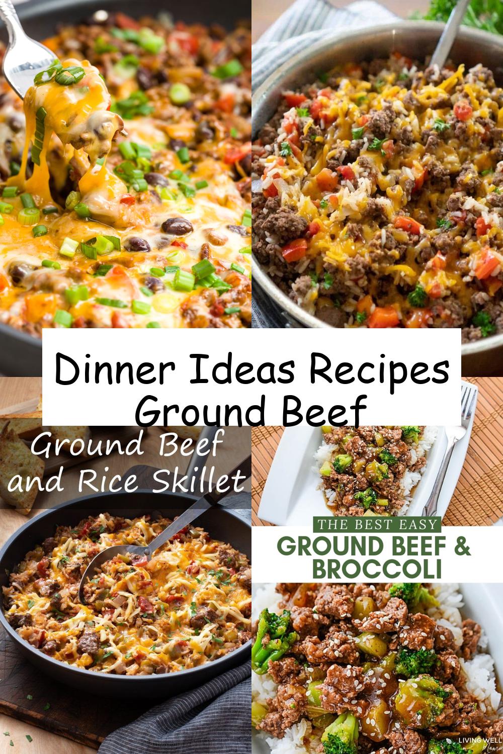 Dinner Ideas Recipes Ground Beef