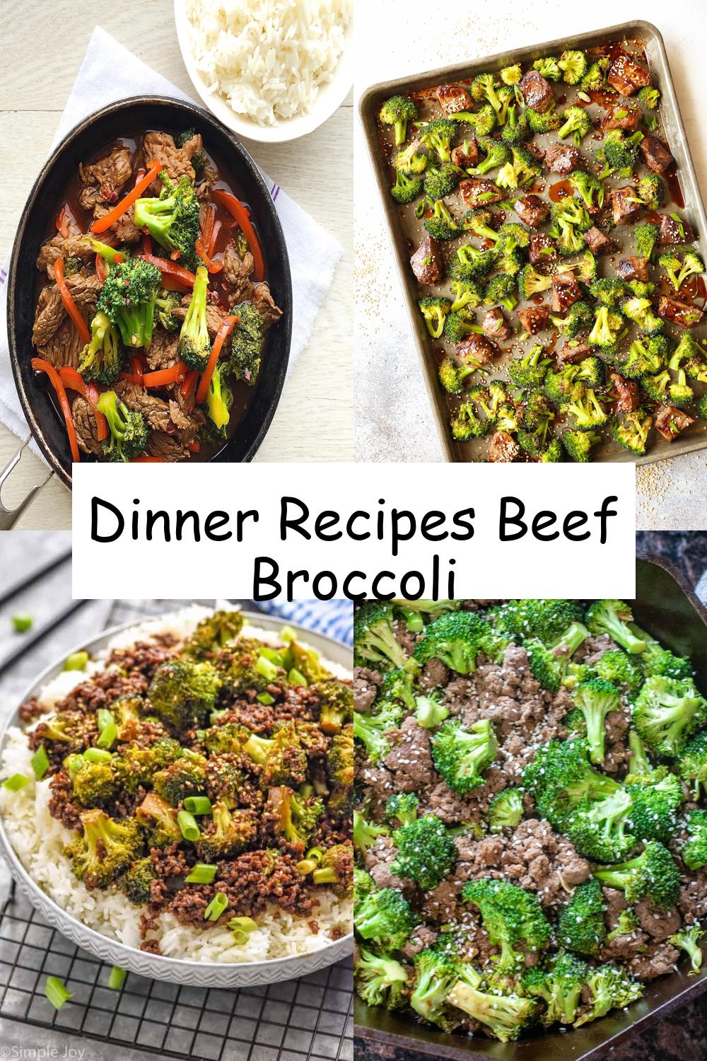 Dinner Recipes Beef Broccoli