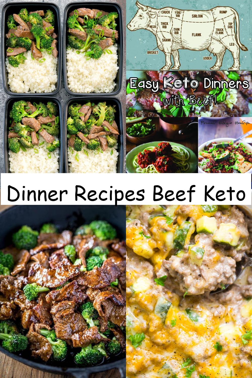 Dinner Recipes Beef Keto