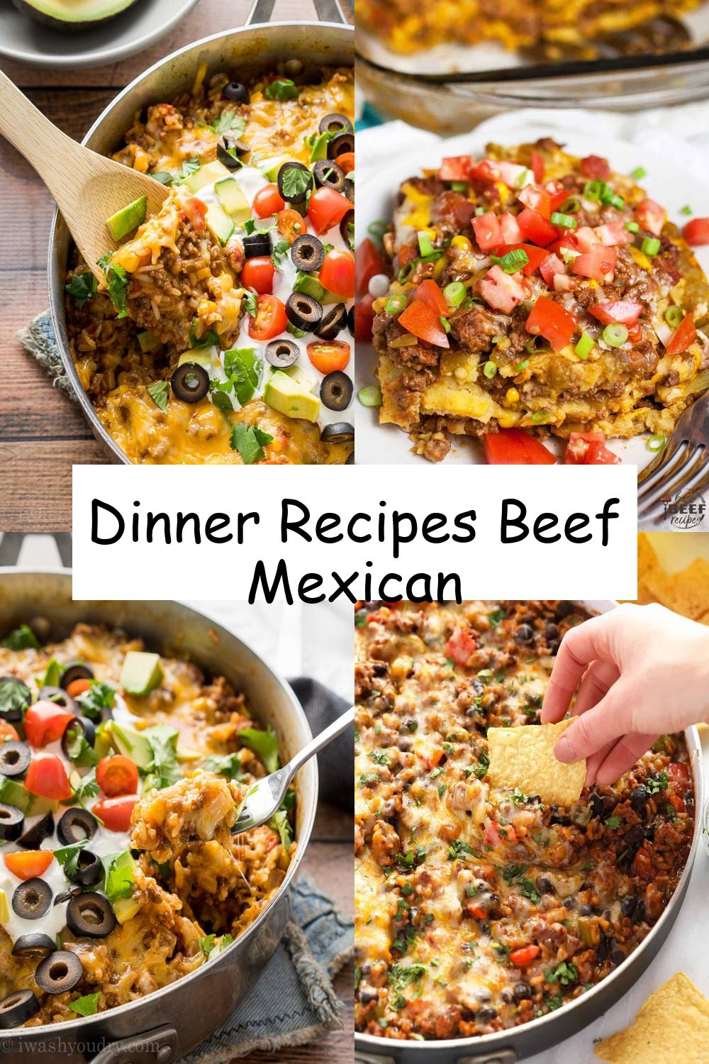 Dinner Recipes Beef Mexican