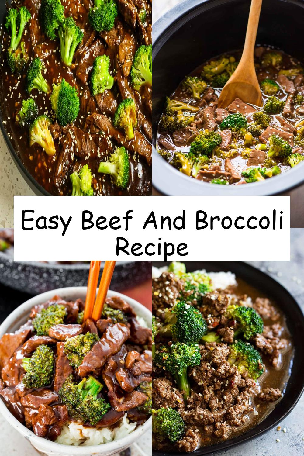 Easy Beef And Broccoli Recipe