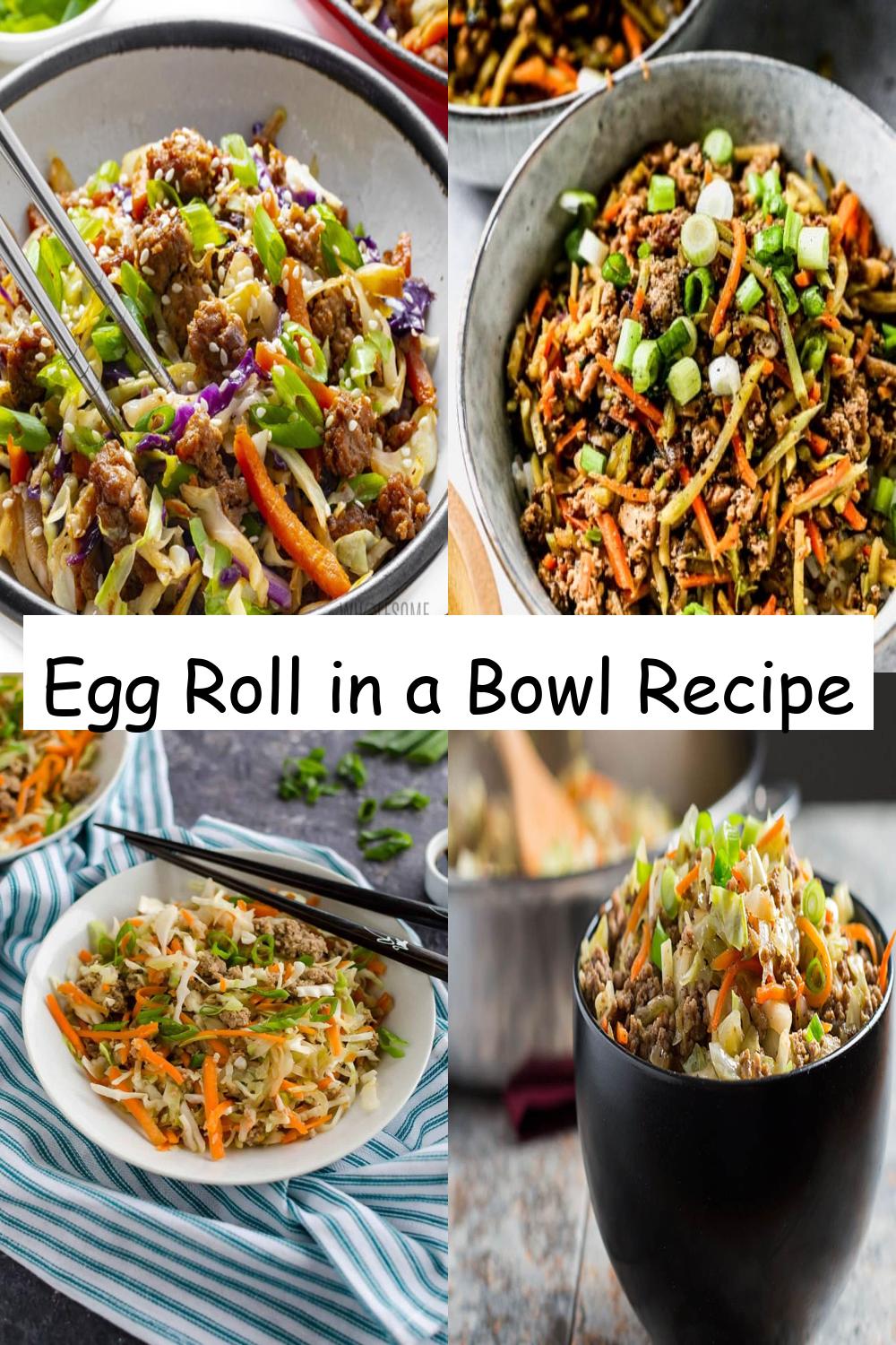 Egg Roll in a Bowl Recipe