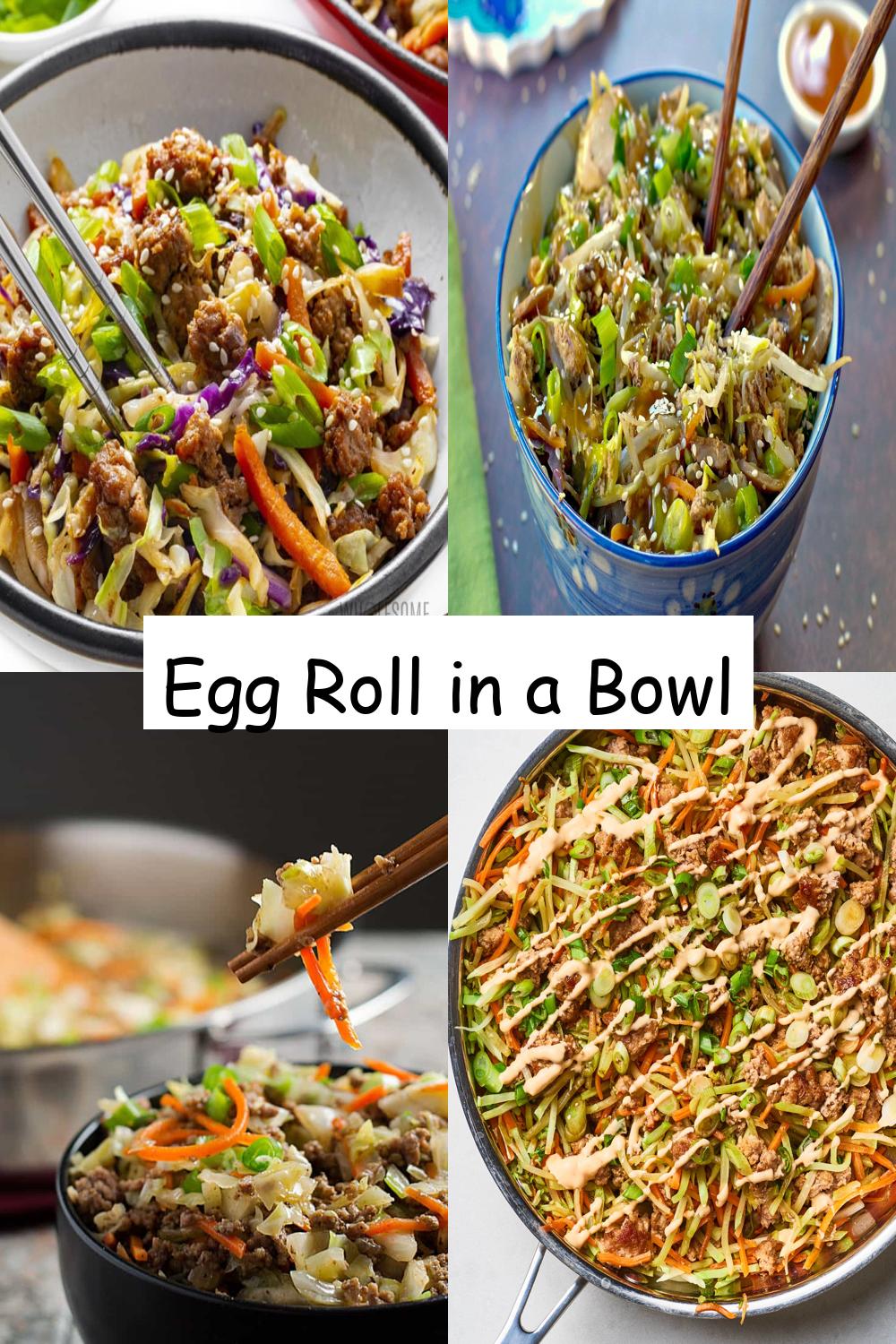 Egg Roll in a Bowl