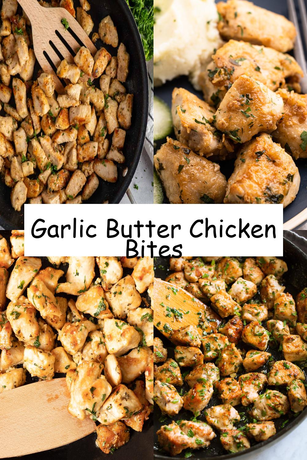 Garlic Butter Chicken Bites