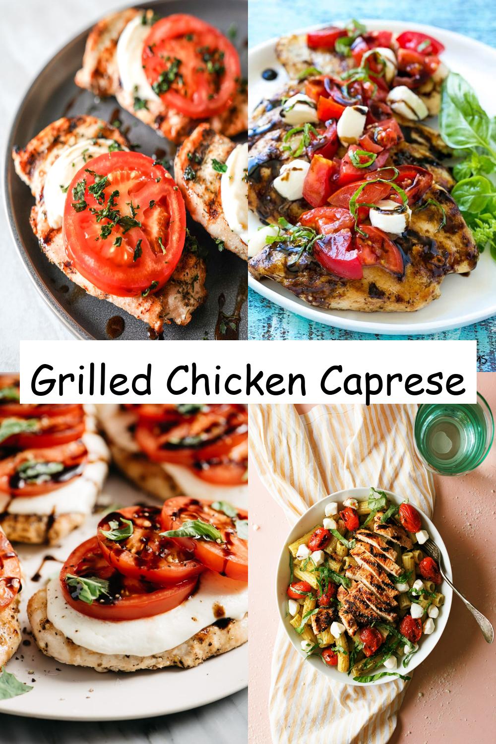 Grilled Chicken Caprese