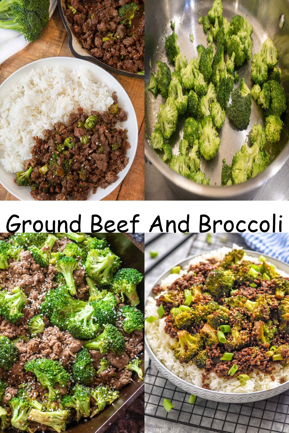 Ground Beef And Broccoli