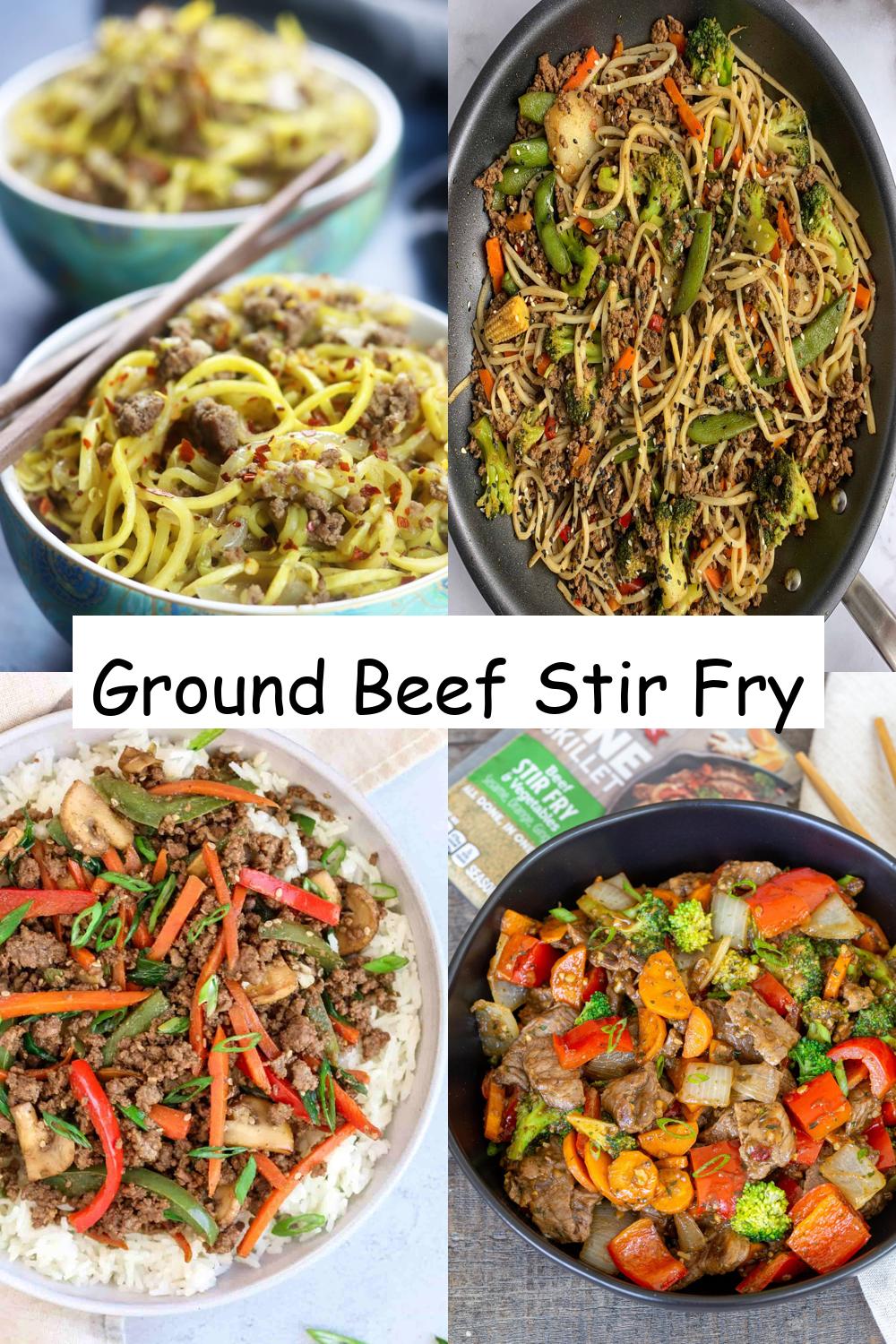 Ground Beef Stir Fry