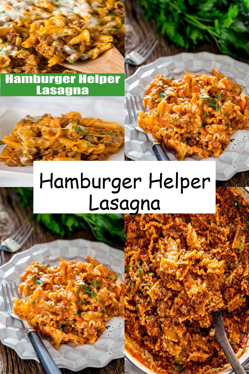 Hamburger Helper Lasagna