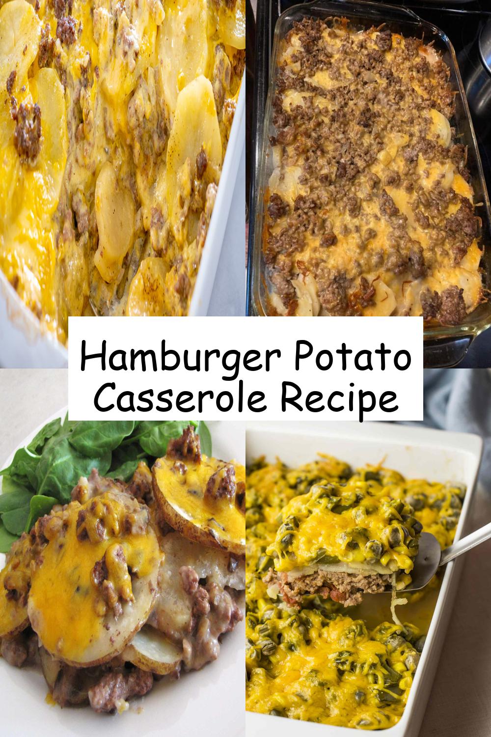 Hamburger Potato Casserole Recipe