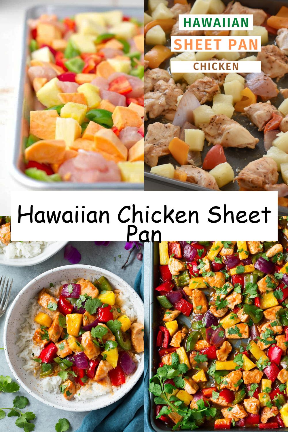 Hawaiian Chicken Sheet Pan