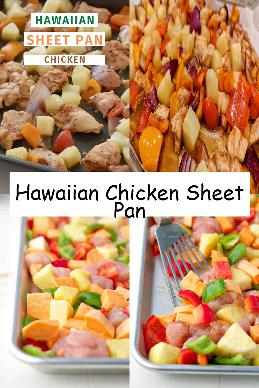 Hawaiian Chicken Sheet Pan