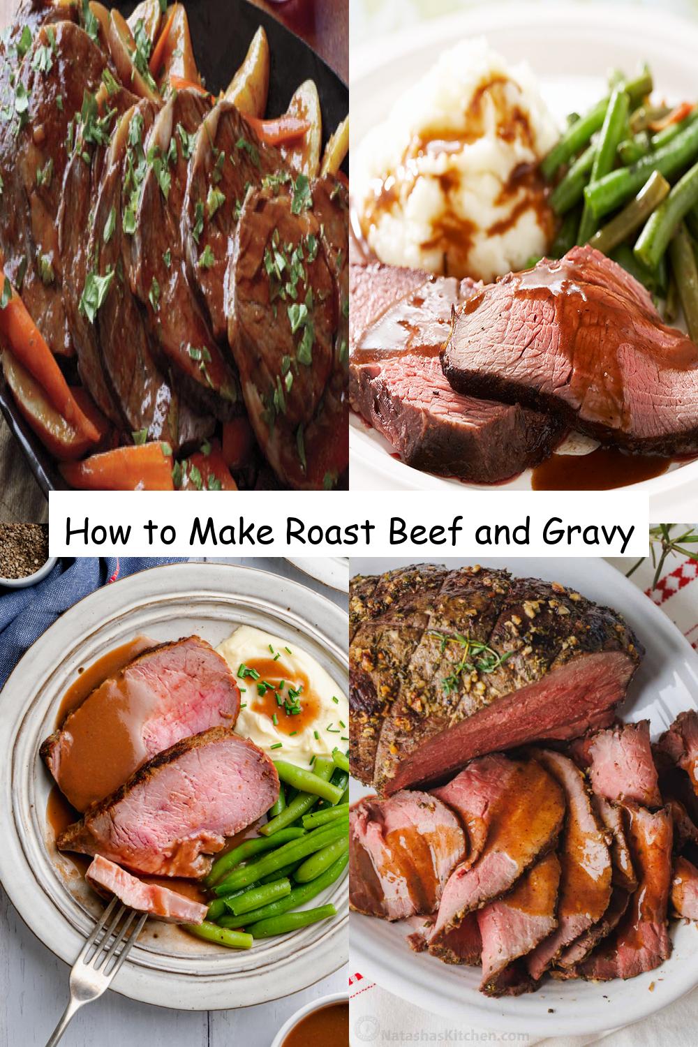 How to Make Roast Beef and Gravy