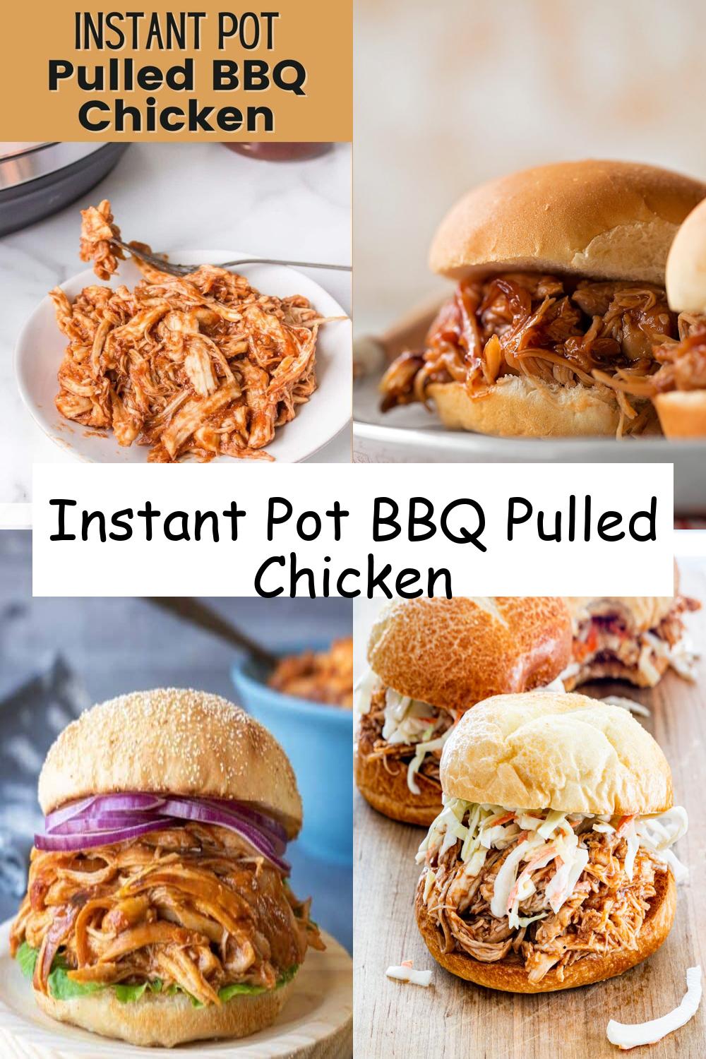 Instant Pot BBQ Pulled Chicken