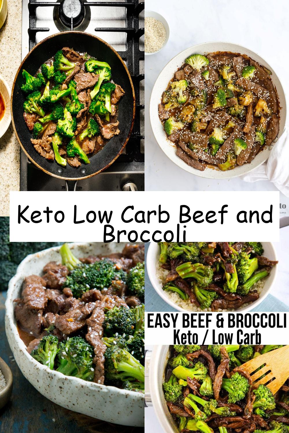 Keto Low Carb Beef and Broccoli