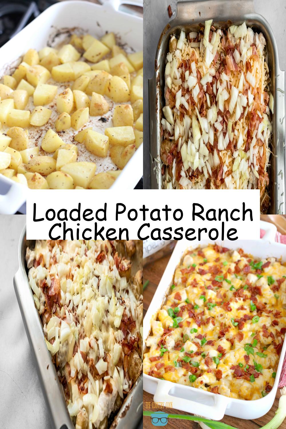 Loaded Potato Ranch Chicken Casserole