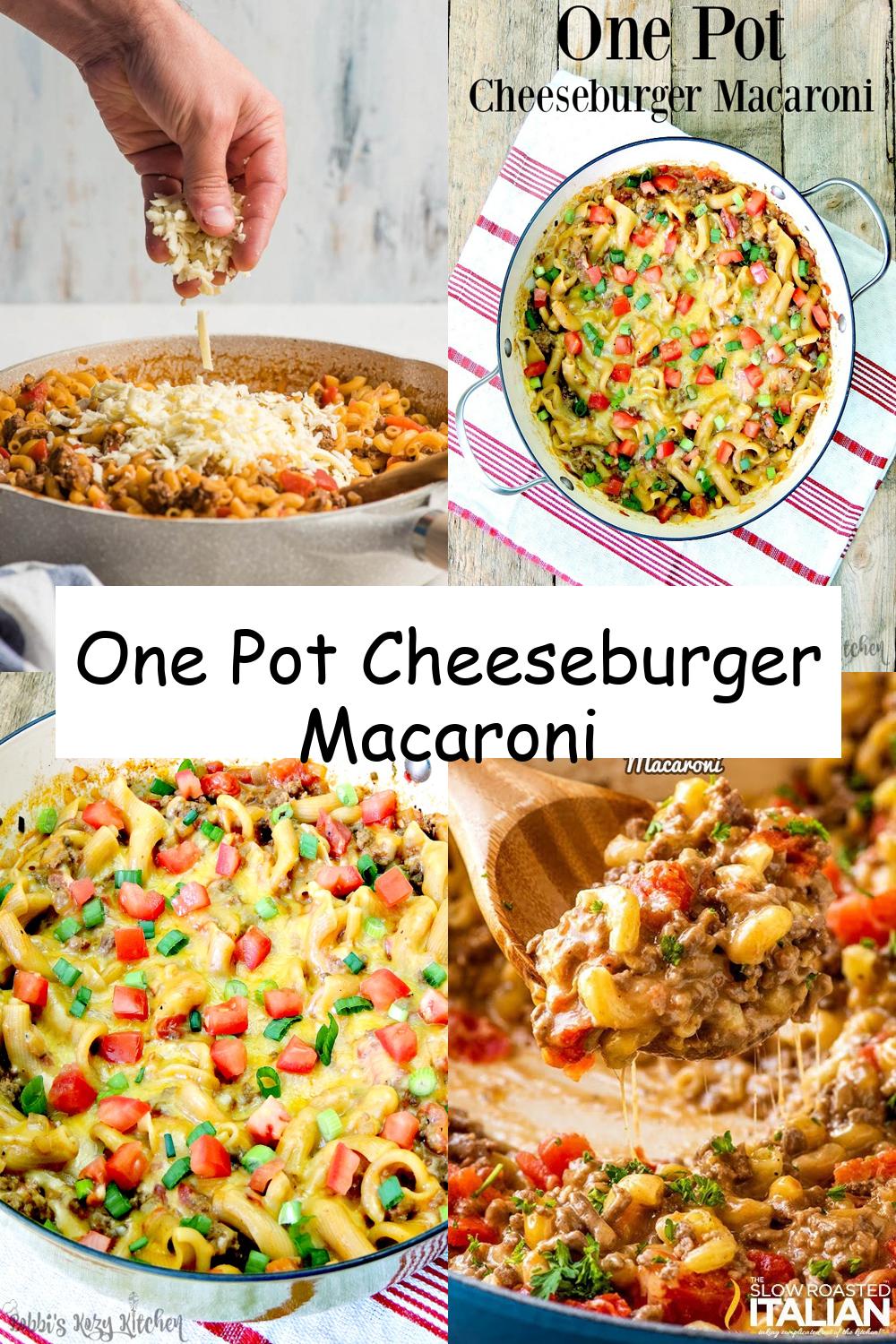 One Pot Cheeseburger Macaroni