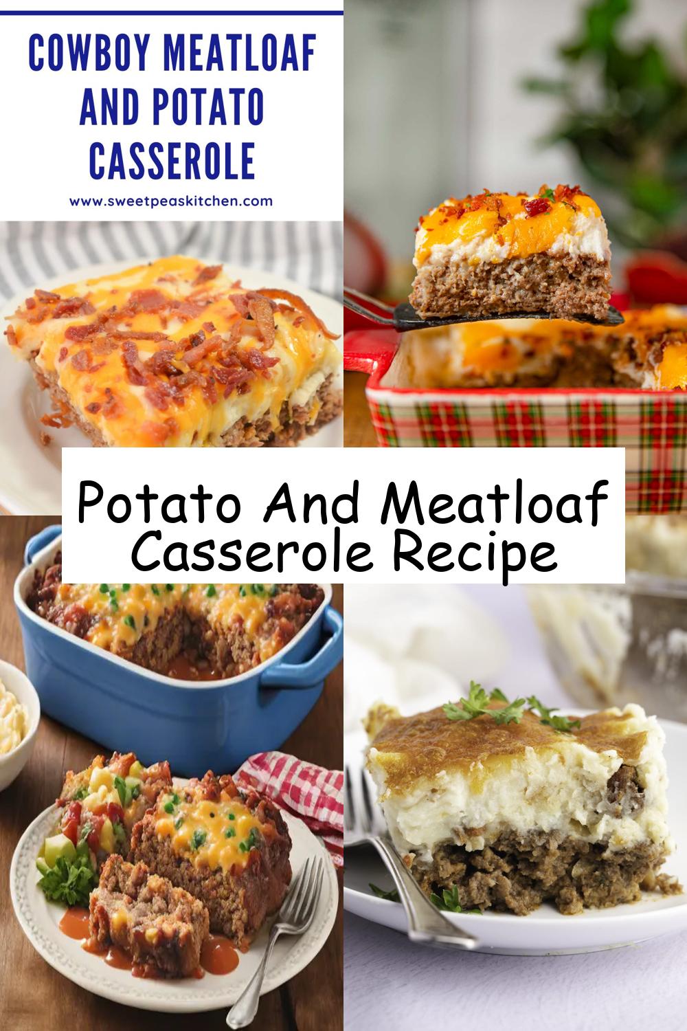 Potato And Meatloaf Casserole Recipe