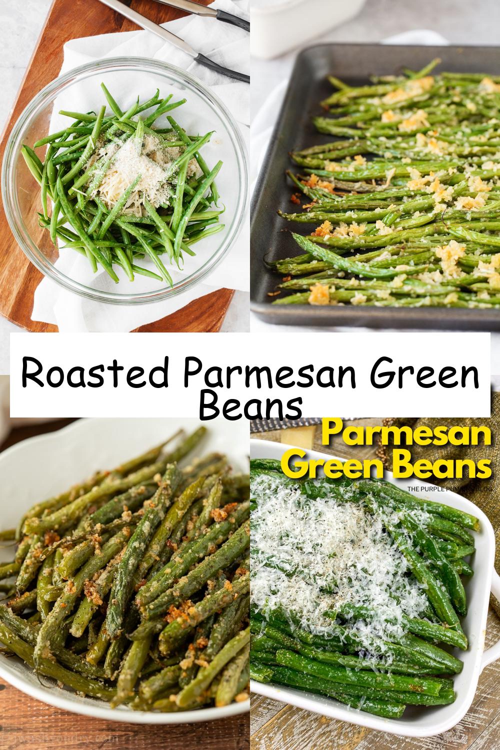 Roasted Parmesan Green Beans