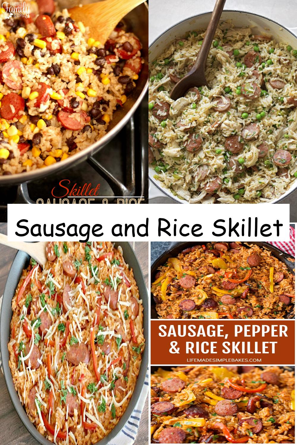 Sausage and Rice Skillet