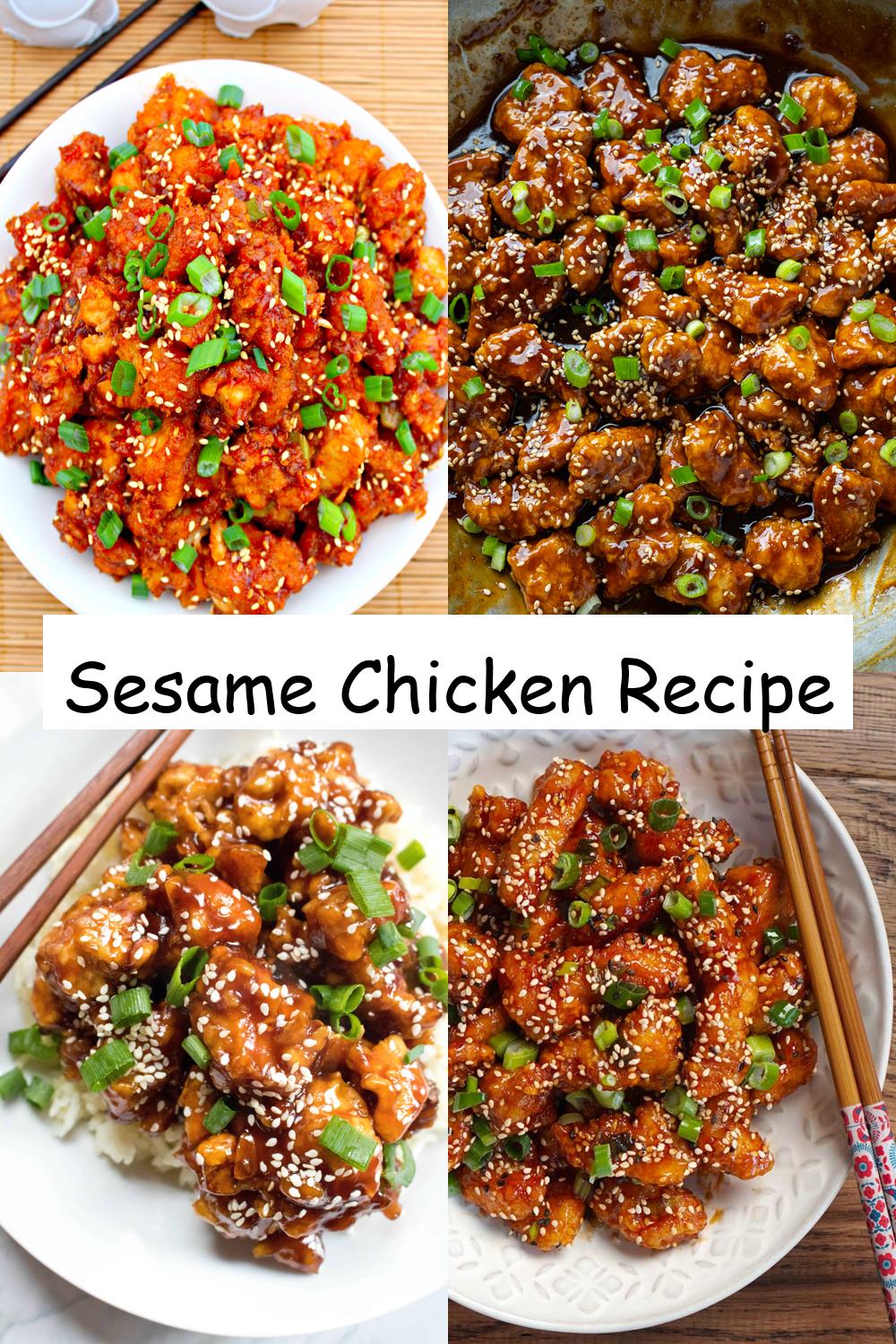 Sesame Chicken Recipe