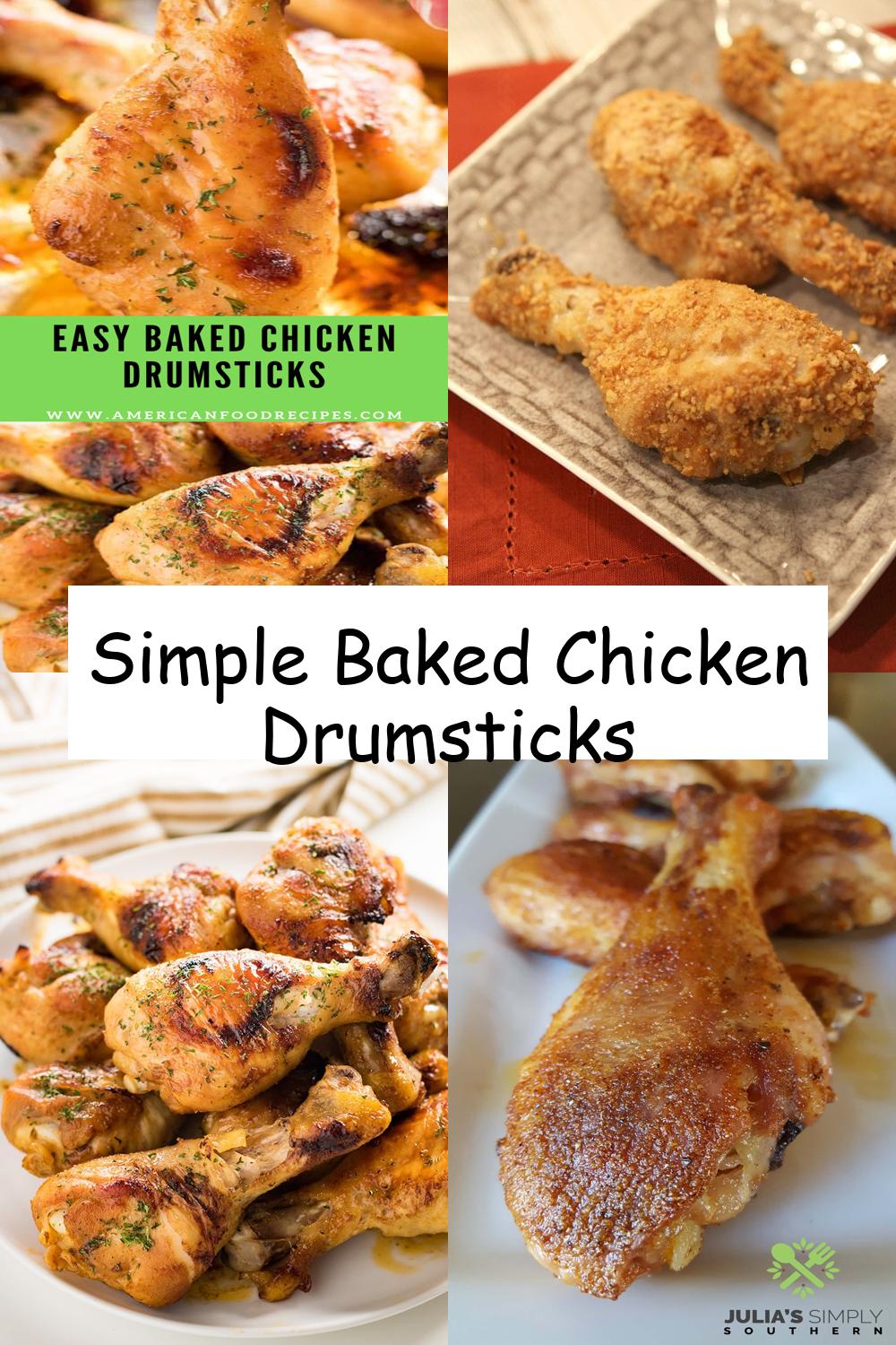 Simple Baked Chicken Drumsticks