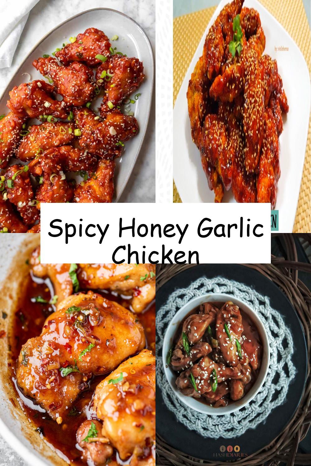 Spicy Honey Garlic Chicken