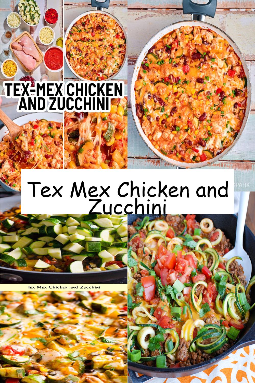 Tex Mex Chicken and Zucchini