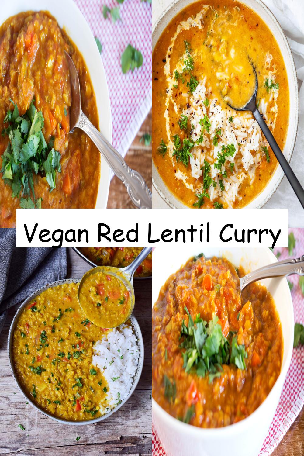 Vegan Red Lentil Curry