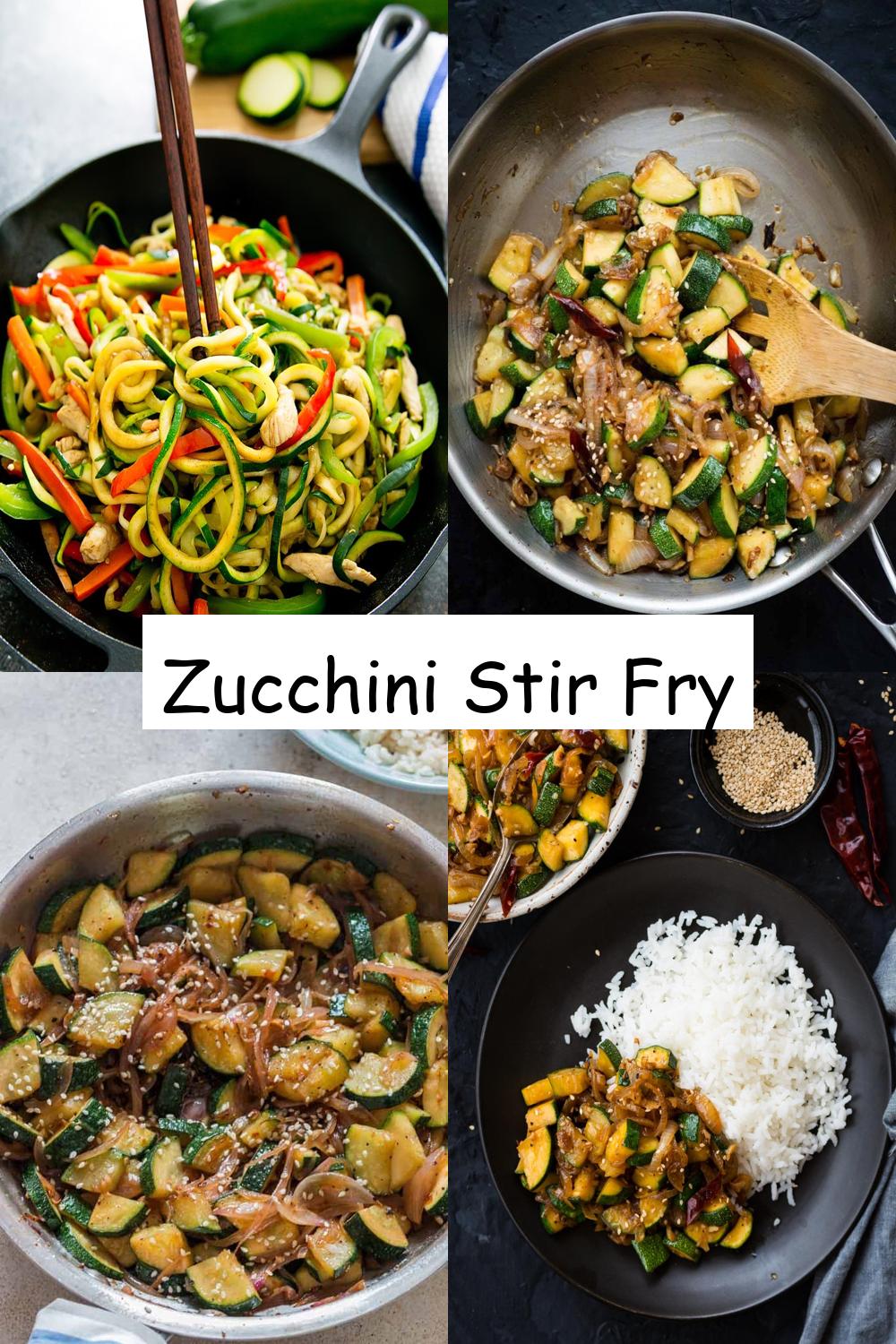 Zucchini Stir Fry