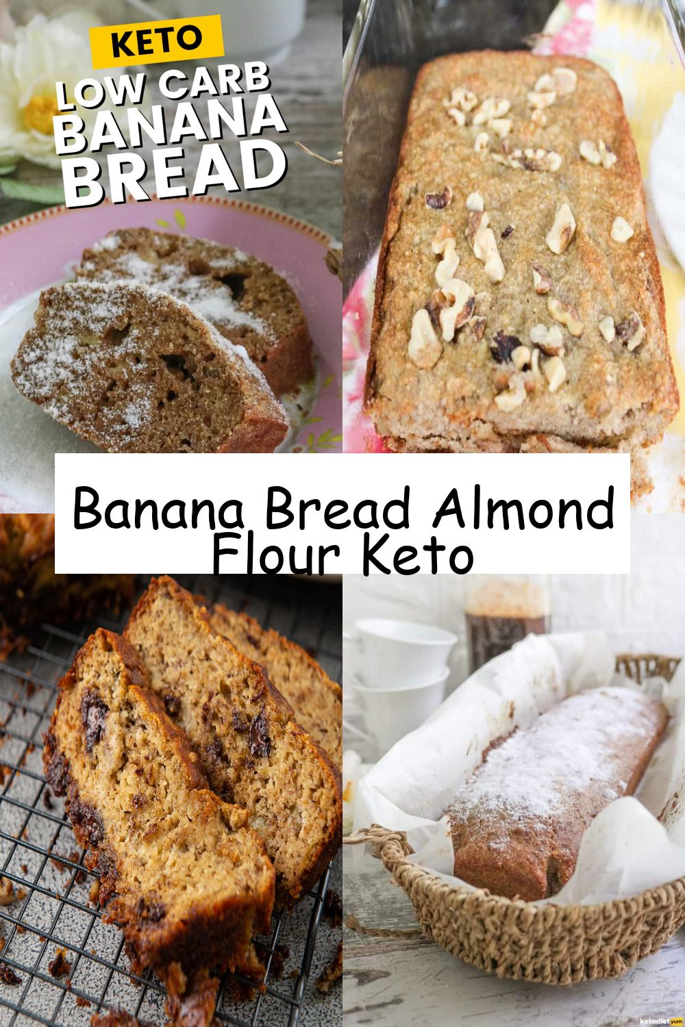 Banana Bread Almond Flour Keto