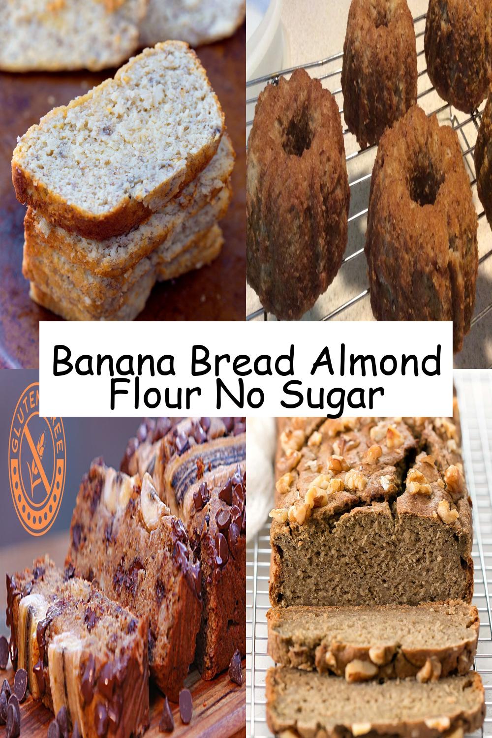 Banana Bread Almond Flour No Sugar