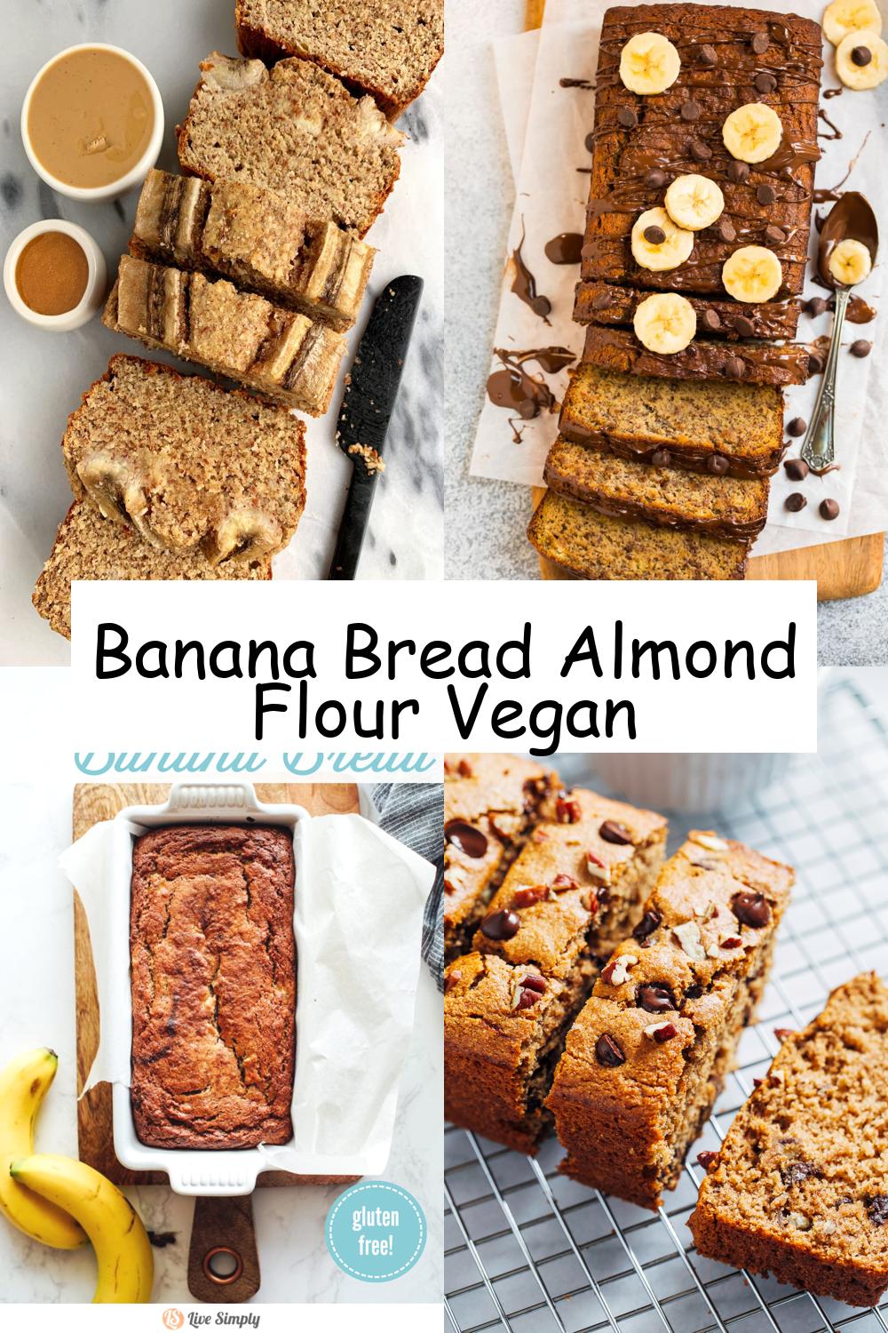 Banana Bread Almond Flour Vegan