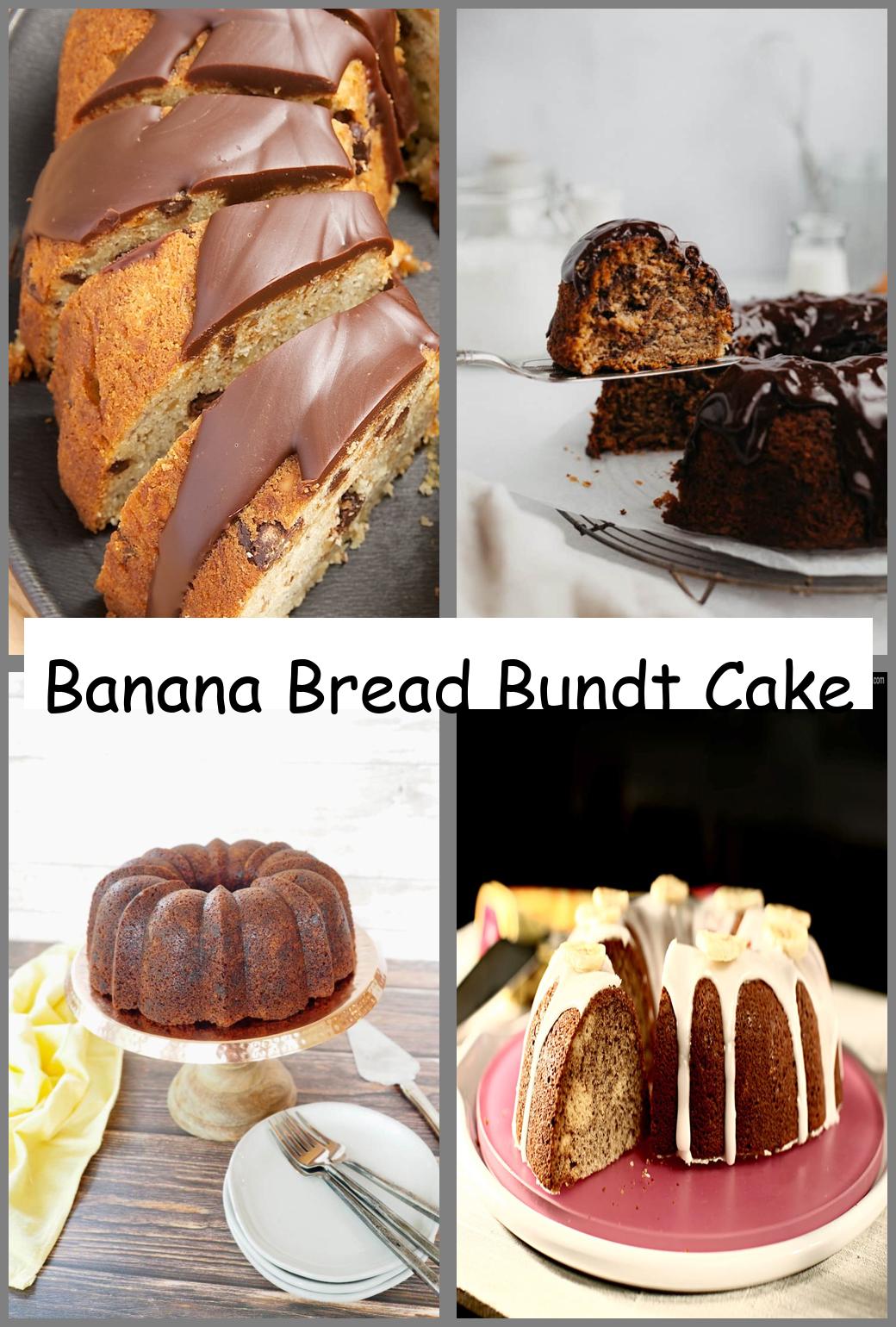 Banana Bread Bundt Cake