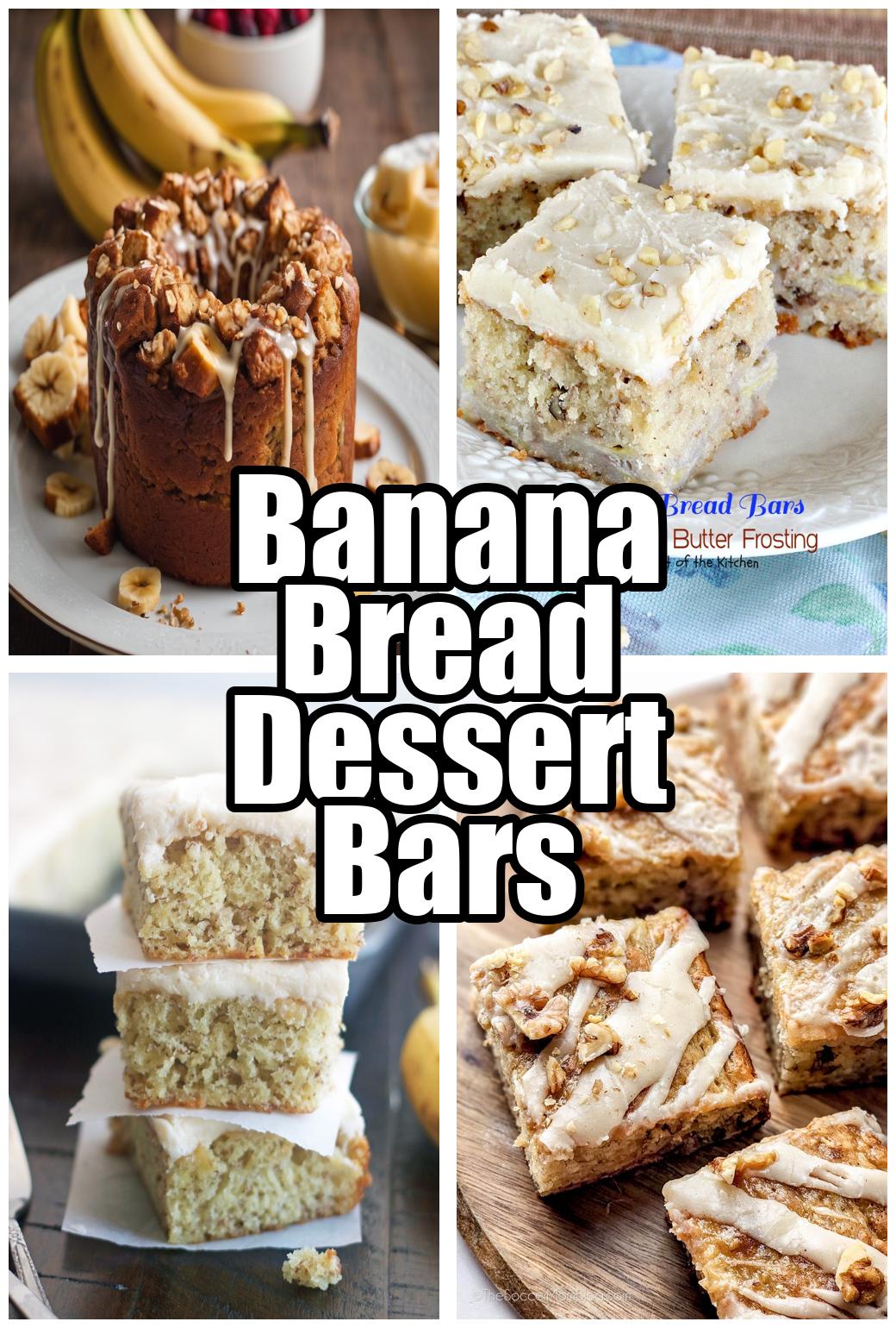 Banana Bread Dessert Bars