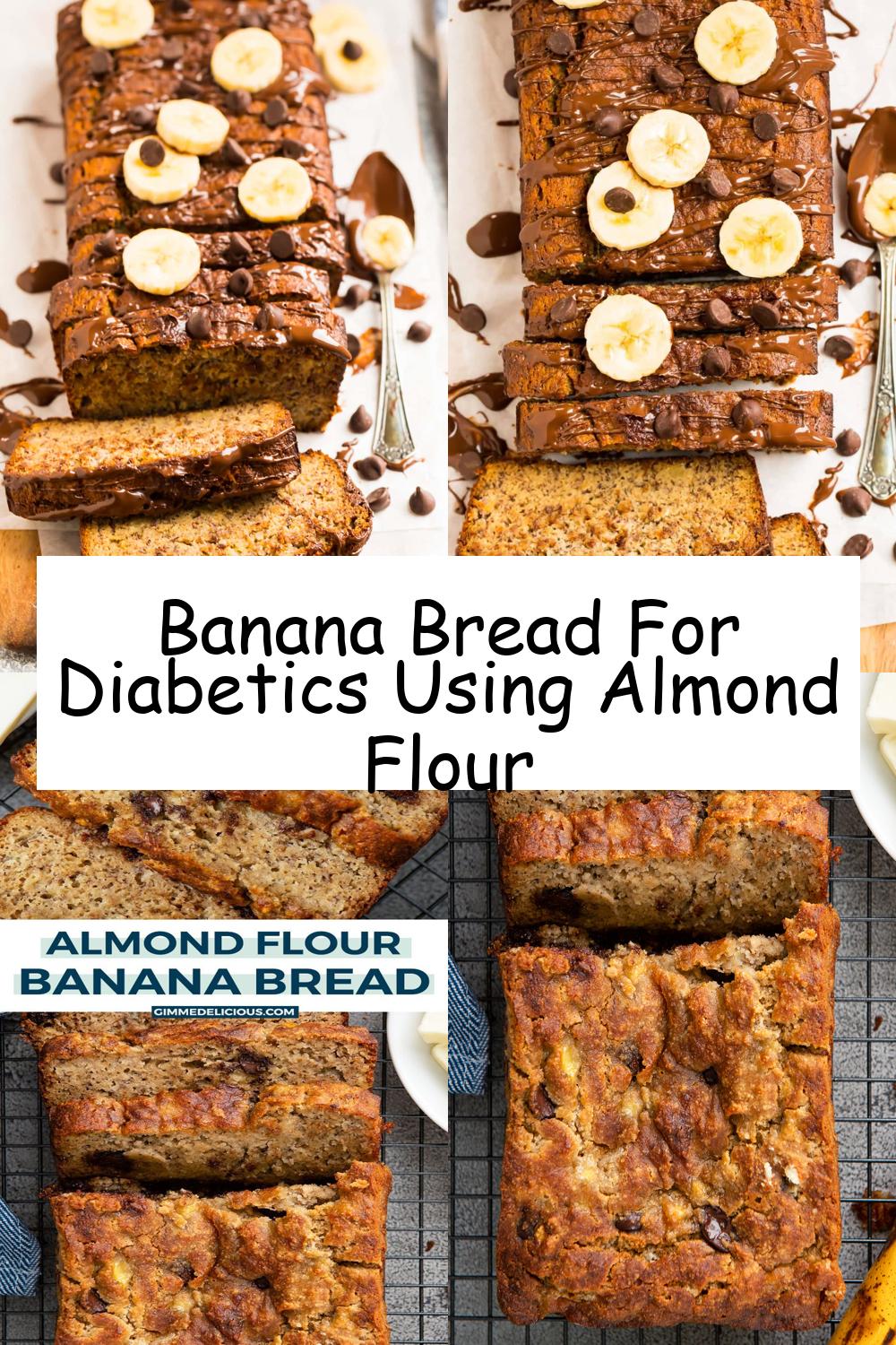 Banana Bread For Diabetics Using Almond Flour