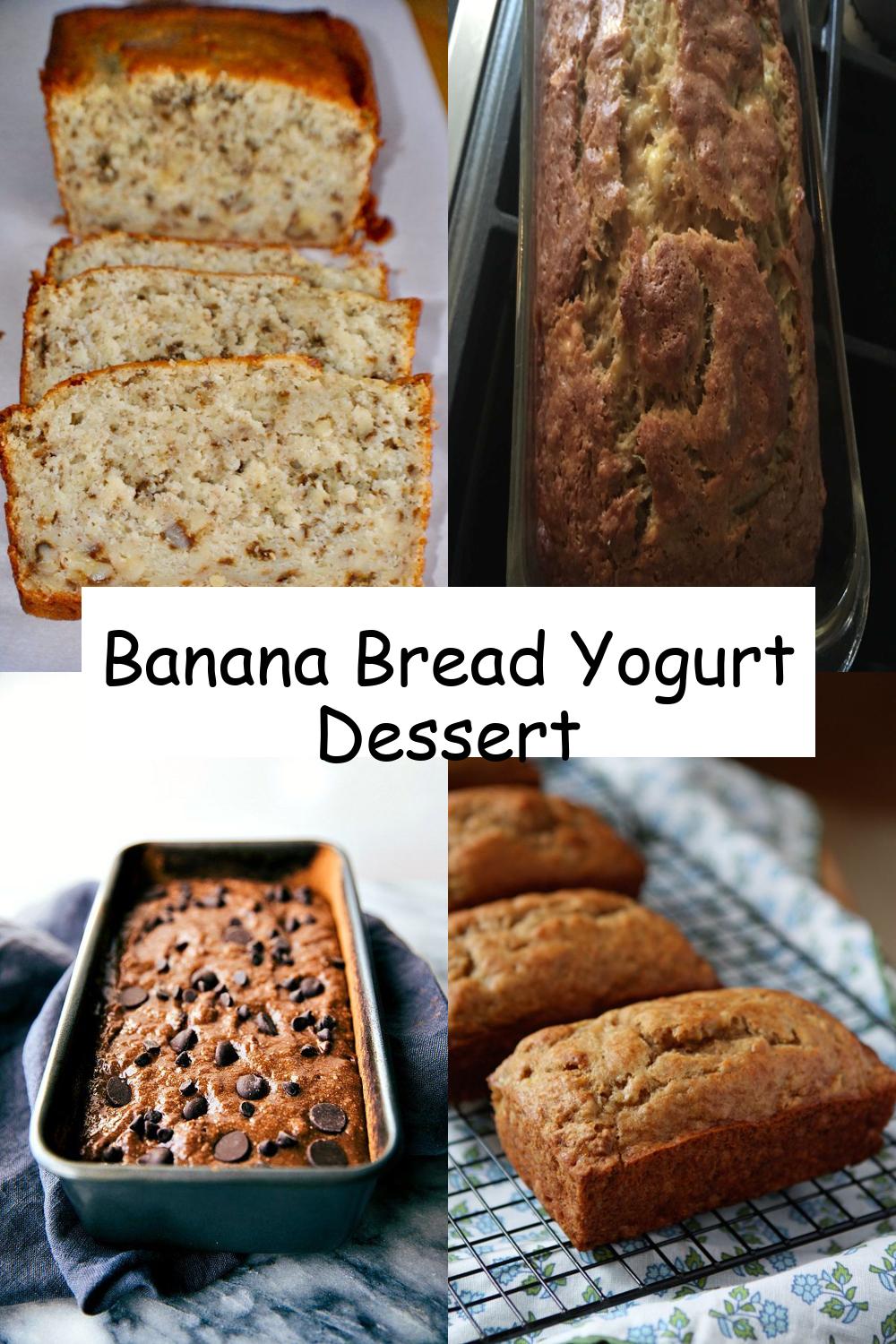 Banana Bread Yogurt Dessert