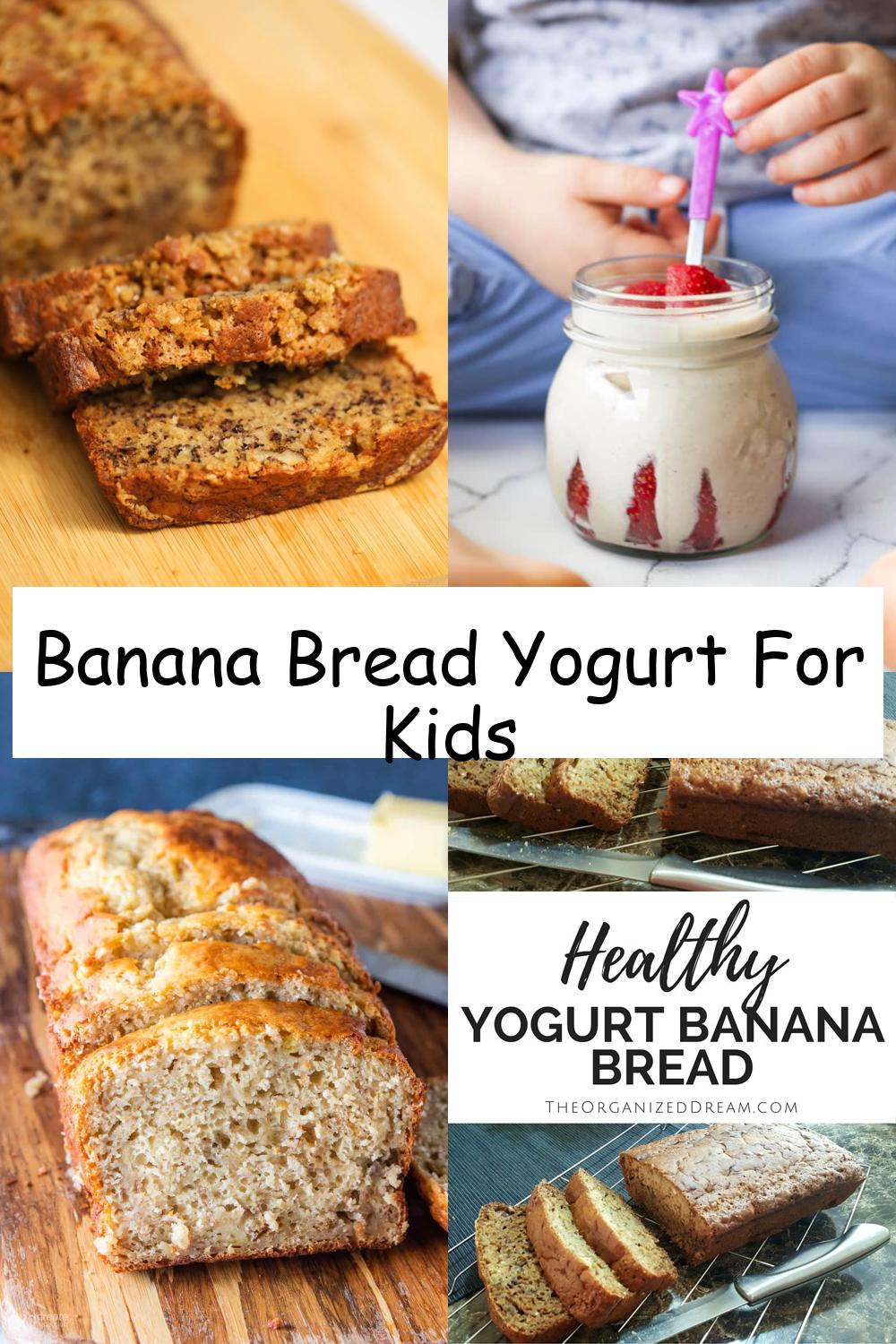 Banana Bread Yogurt For Kids