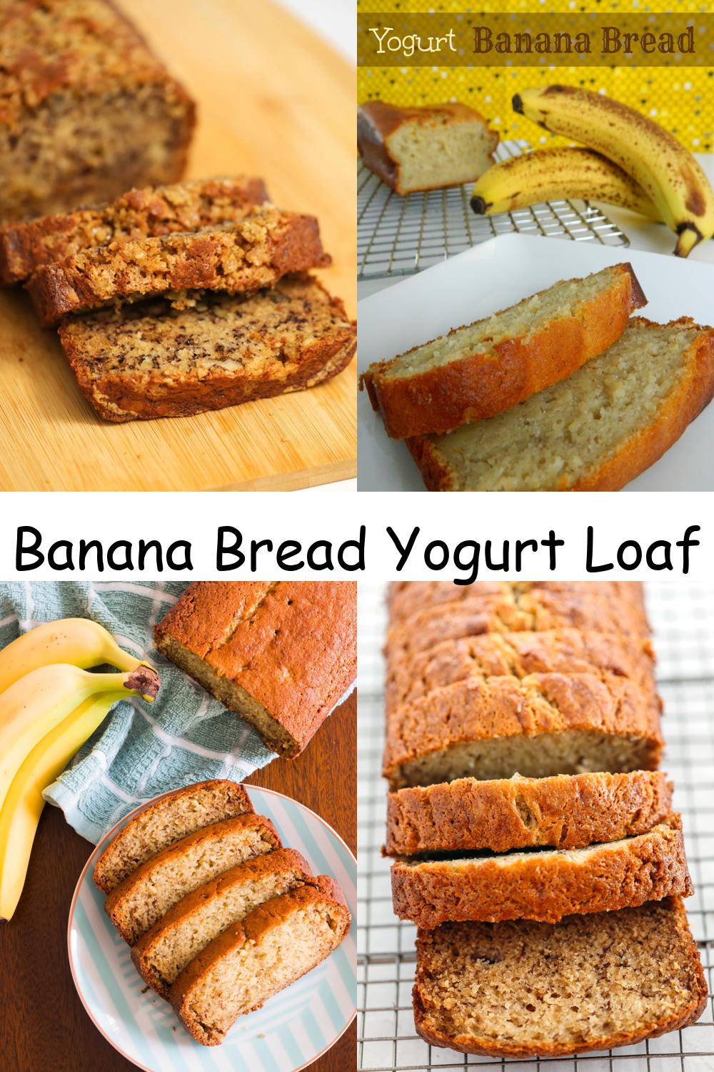 Banana Bread Yogurt Loaf