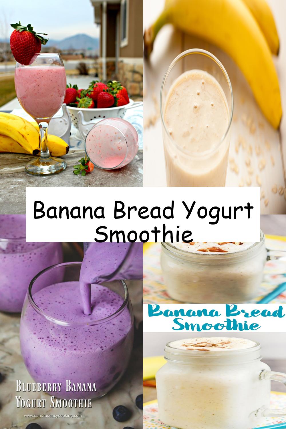 Banana Bread Yogurt Smoothie