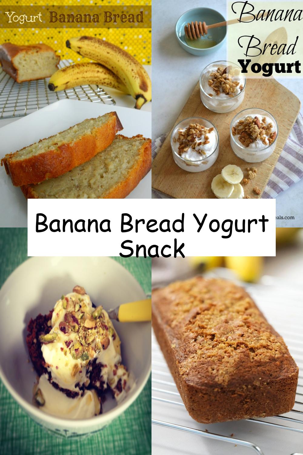 Banana Bread Yogurt Snack